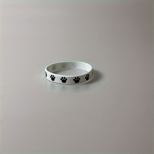 Animal Care Party Rubber Bracelet Cat Claw Silicone Bracelet