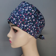 Cotton Elastic Working Hat With Buttons Unisex Beanie Cap