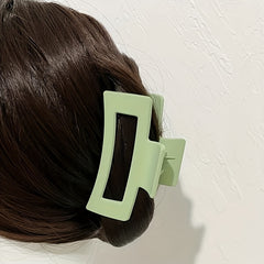 2pcs Matte Hair Claw Clips Strong Hold Grip Hair Jaw Clip