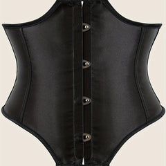 Strapless Corset Bustier Lace Up Body Shaper Women's Lingerie