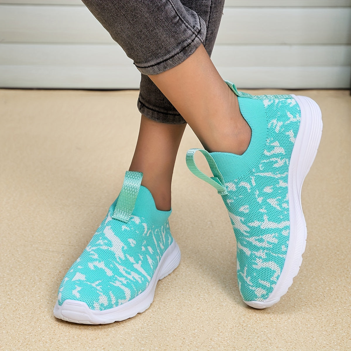 Women's Breathable Running Shoes Lightweight Outdoor Sneakers