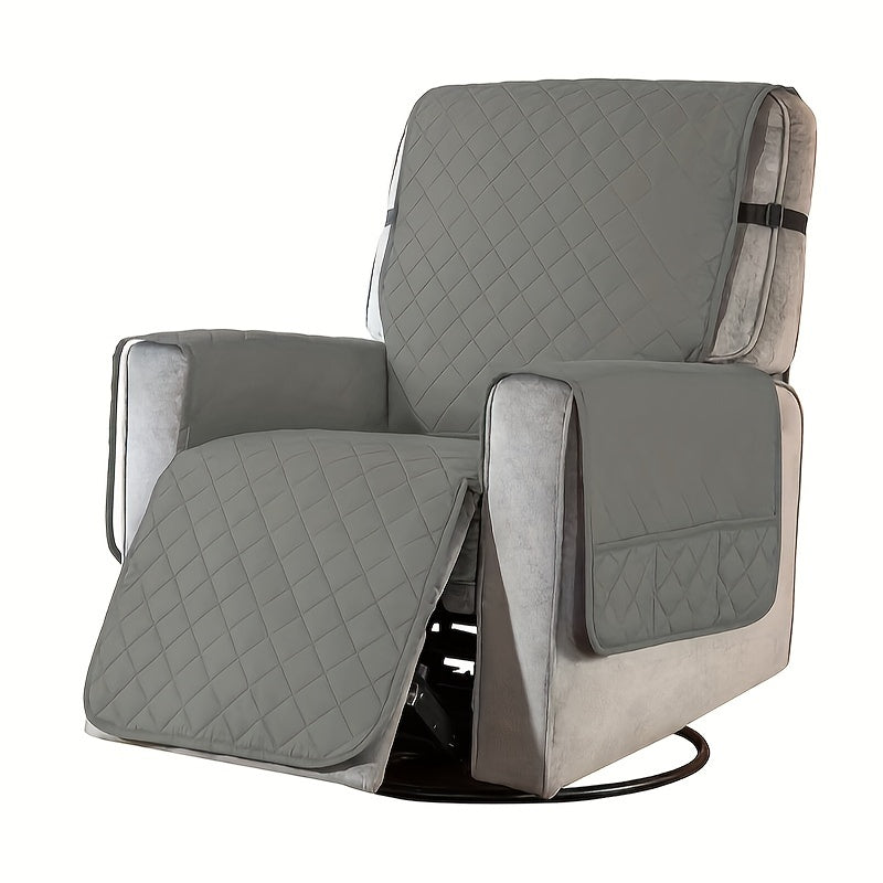 1pc Recliner Chair Cover Reversible Washable Furniture Protector