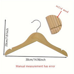 20pcs Adult Non-slip Household Hangers with Shoulder Corner Protection