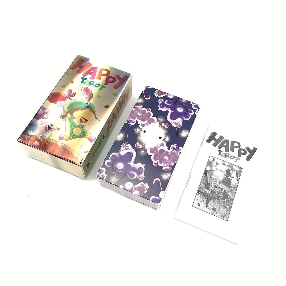 Fun Emotion Analysis Tarot Card Drinking Game for Friends Gathering