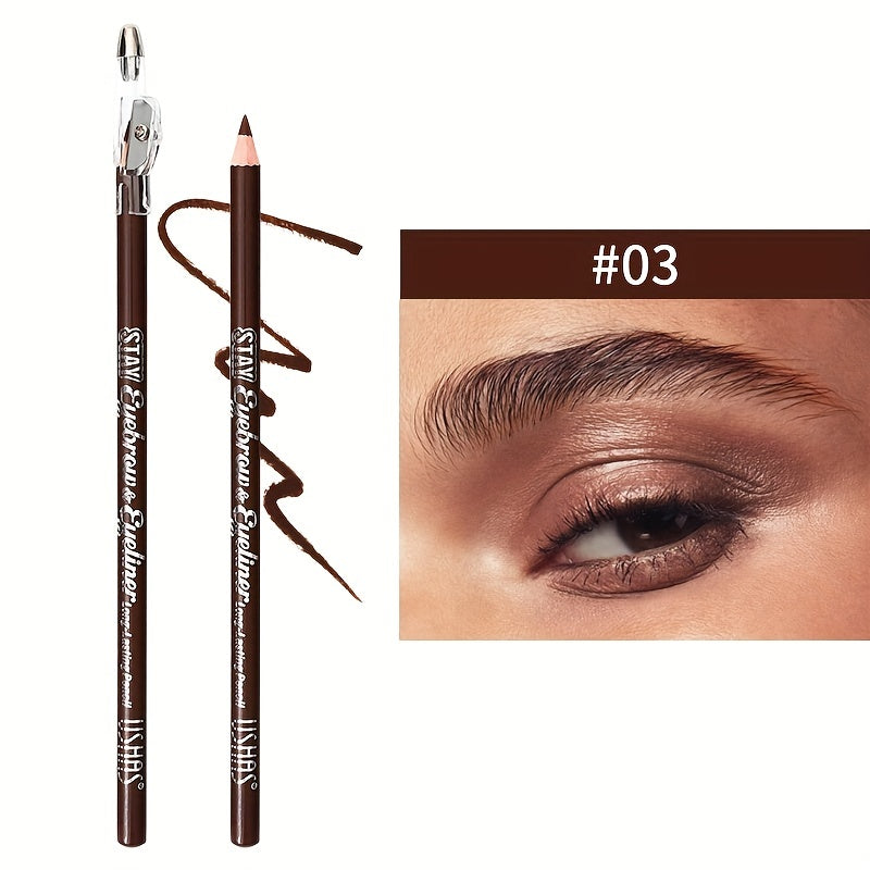 Natural Matte Eyebrow Pencil Waterproof Makeup Pen