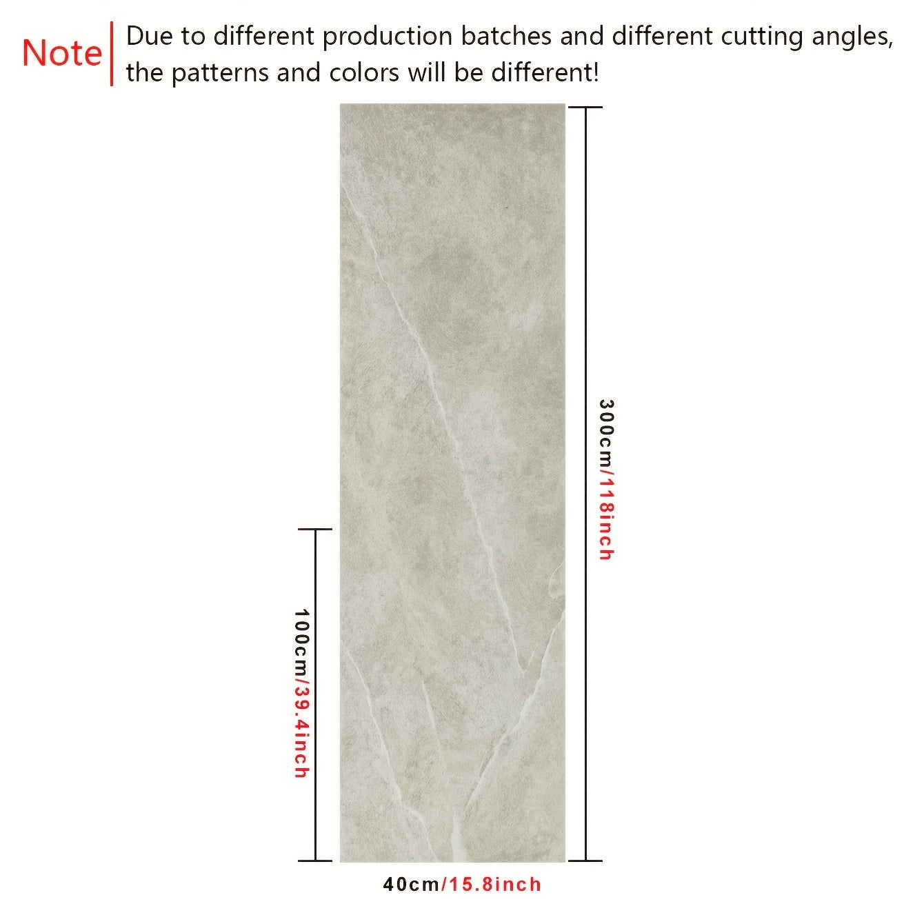Thickened Crackle Self Adhesive Flooring Sticker Anti Slip Waterproof