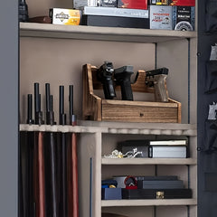Solid Wood Storage Rack with Drawer Multifunctional Organizer