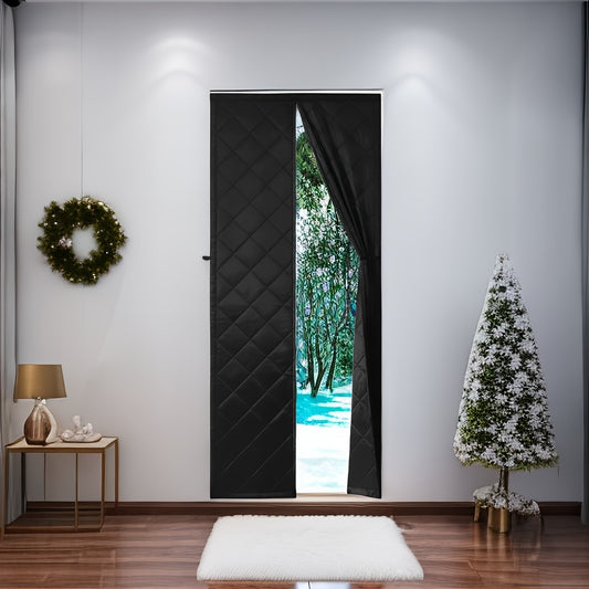 Magnetic Thermal Insulated Door Curtain Winter Door Curtains
