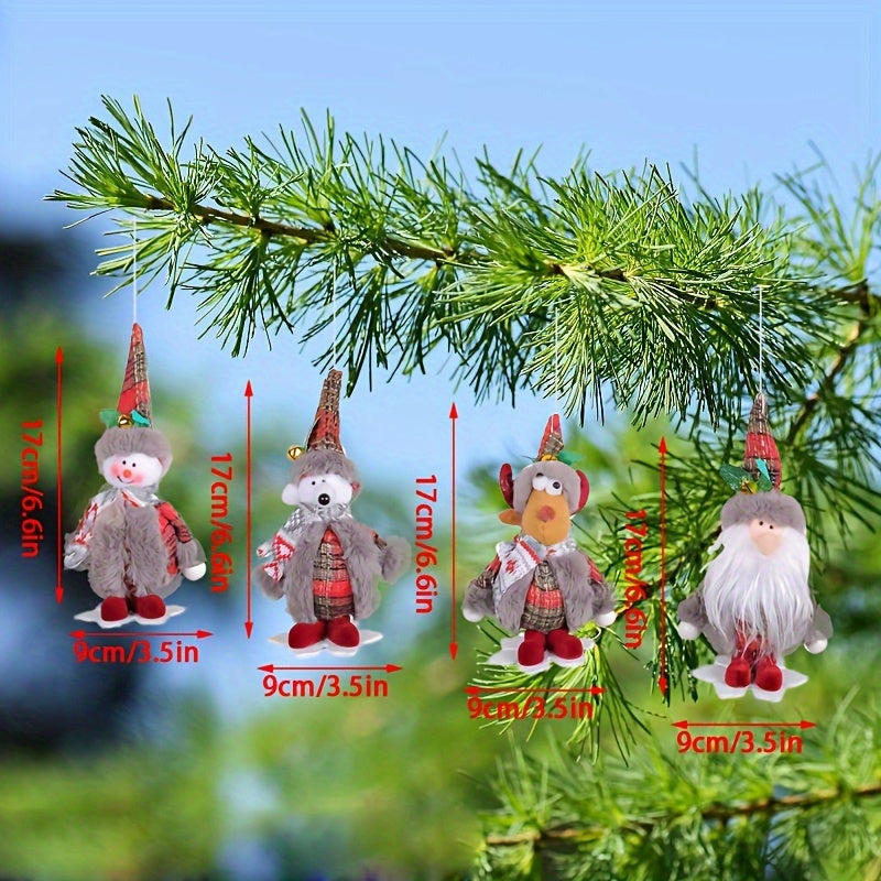 Plush Toy Christmas Hanging Decorations