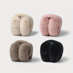 Foldable Insulated Winter Earmuffs for Women