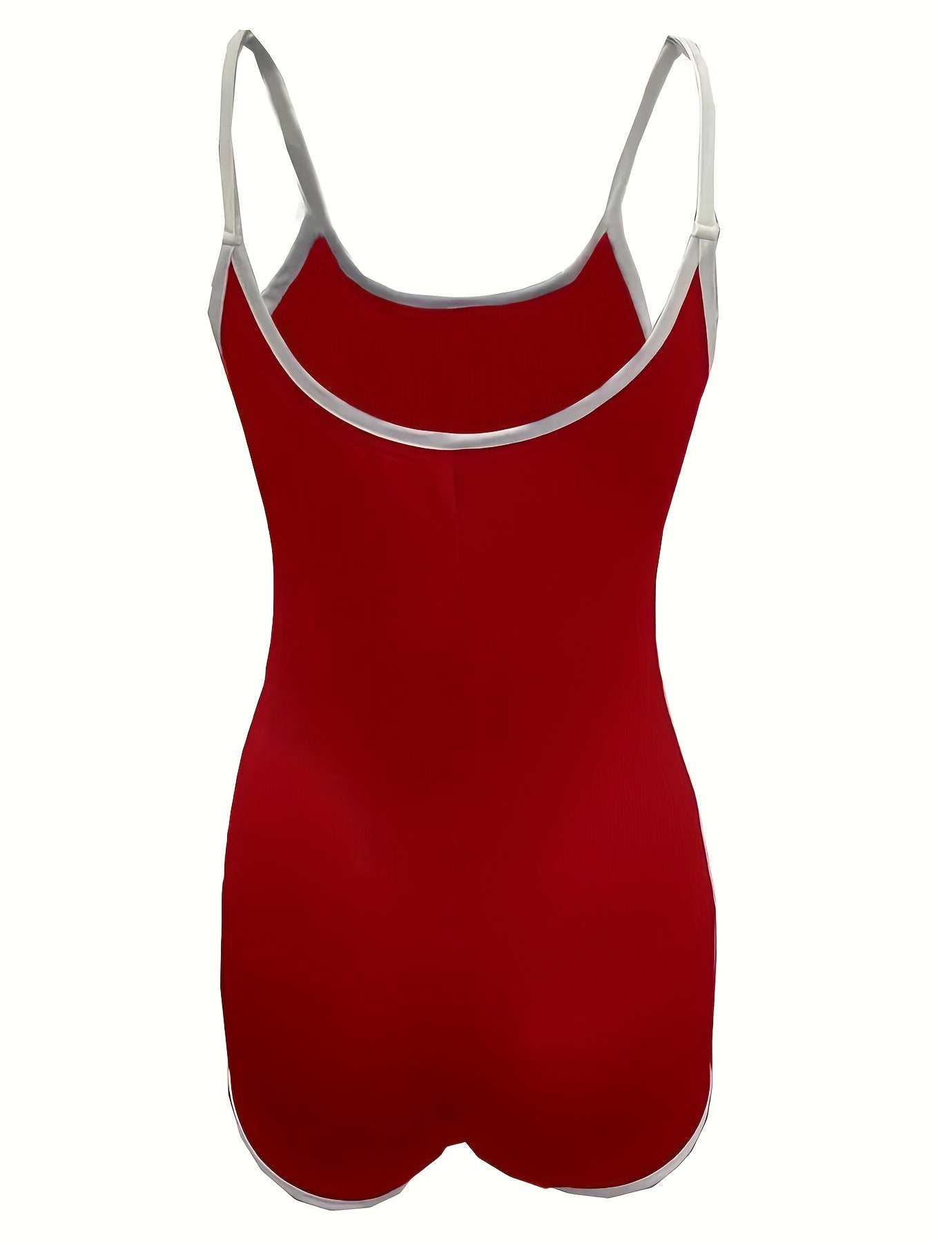 Comfy Scoop Neck Sleeveless Pajama Romper for Women