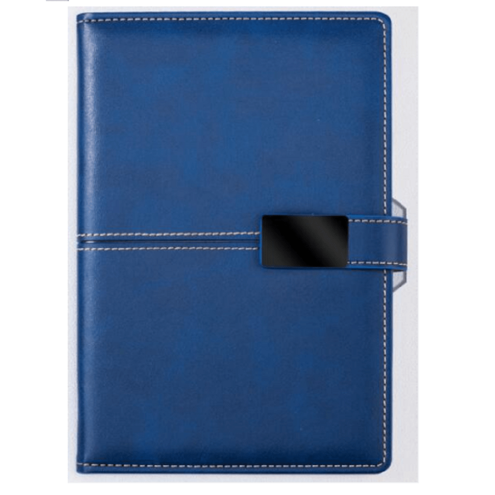 A5 Refillable Leather Journal Notebook with Lined Paper