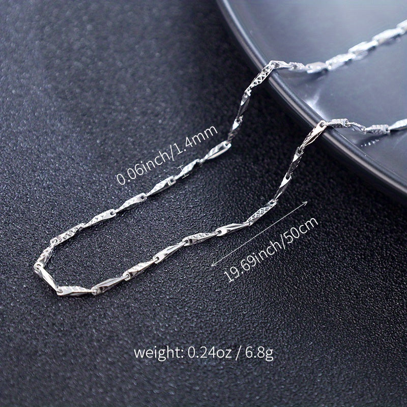 S925 Men's Hip Hop Sterling Silver Necklace Chain Variety