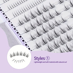 DIY Cluster Lashes Extension for Fuller Eyes