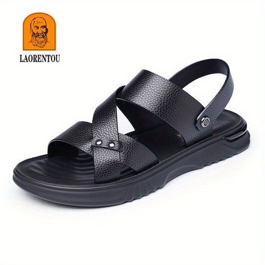Men's Leather Outdoor Casual Sandals