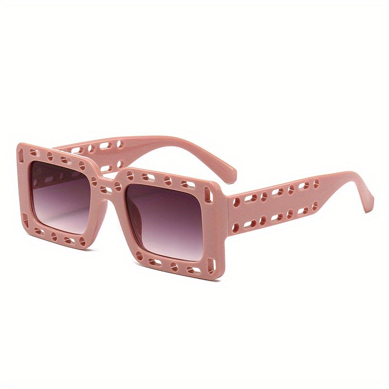 Y2K Square Sunglasses Beach Club Props Glasses UV400