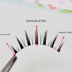 Spiky Manga Anime Cosplay Eyelashes 12mm