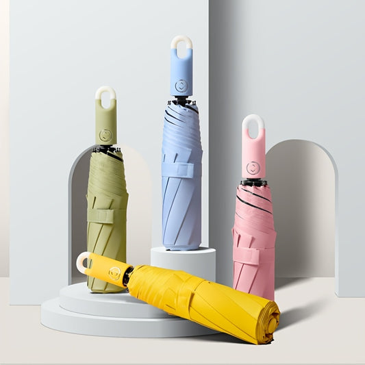 High 8 Ribs Auto Lock Folding Umbrella
