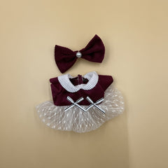 Doll Dress Up Set Skirts & Headwear Combo for 6-9 inch Dolls