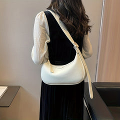 Minimalist Baguette Bag Underarm Crescent Bag