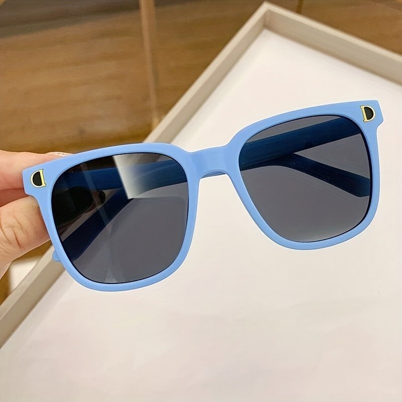 Boys Square Frame Sunglasses UV Protection Kids Accessories