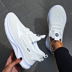Women's Slip On Mesh Sneakers with Air Cushion Soft Sole