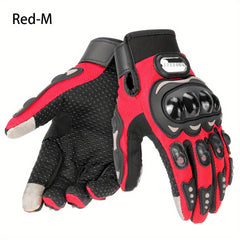 Motorcycle Gloves Racing Full Finger Protective Touch Screen Guantes Racing Moto