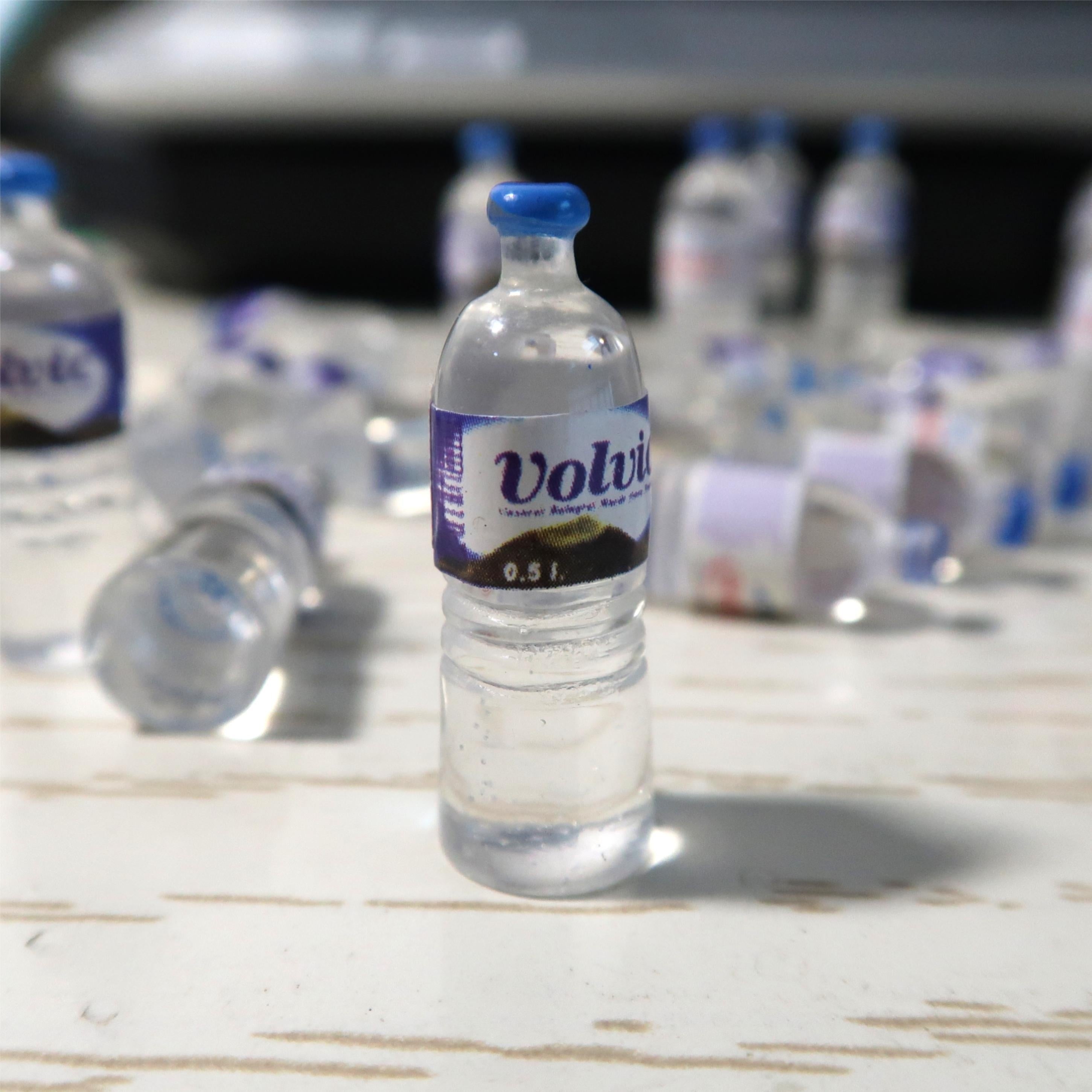 1:12 Scale Water Bottle Replicas for Dollhouse Decor