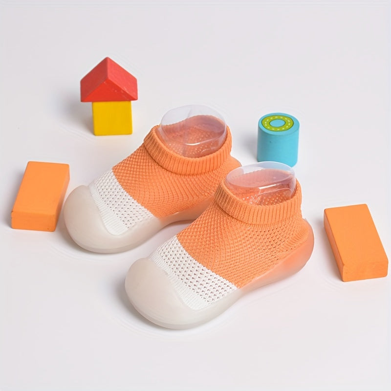 Baby Girls Vintage Block Comfortable Slip On Toddler Shoes