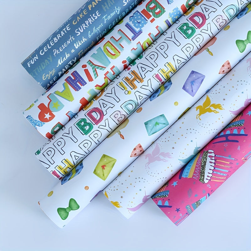 Christmas Birthday Gift Wrapping Paper Arts Crafts Decorations