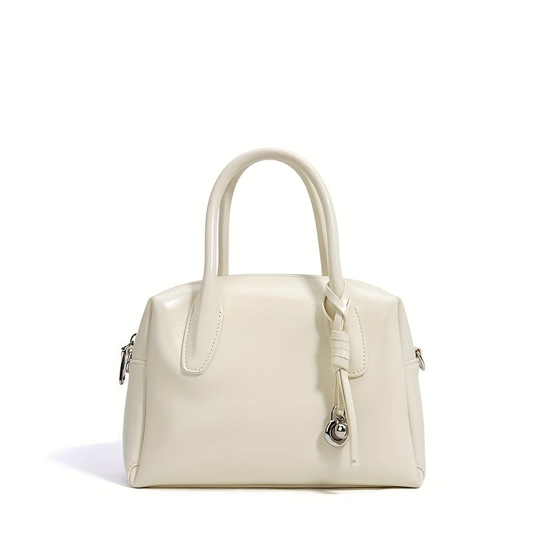 Vintage Women's Handbag Large Capacity Briefcase Soft Shoulder Bag Tote