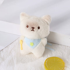 2pcs Squeezing Kitten Pendant Dry Rice Cat Pendant Cute Holiday Gift