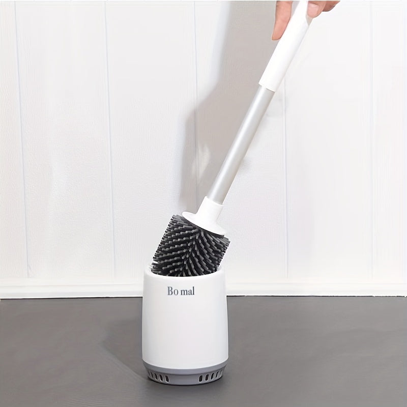 Toilet Brush With Holder No Dead Corner Bathroom Cleaning Brush