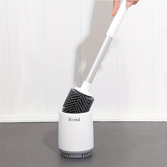 Toilet Brush With Holder No Dead Corner Bathroom Cleaning Brush