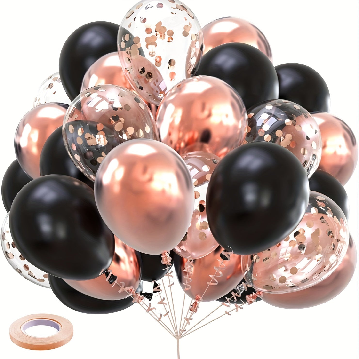 Colorful Confetti Balloon Set for Wedding Birthday Anniversary