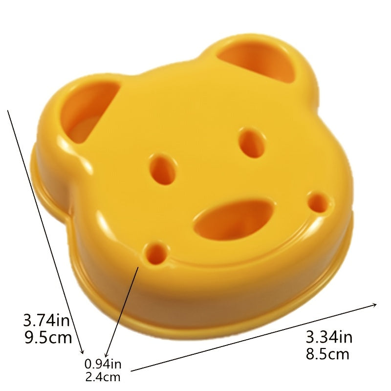 Little Bear Shape Sandwich Mold Bread Maker DIY Mold Kitchen Accessories