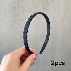 Frosted Headband Sports Face Wash Hair Clip