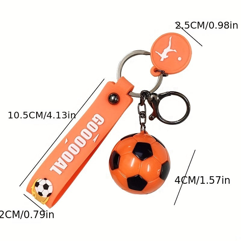 Football Fans Game Key Chain Pendant for Men and Women