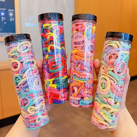 Colorful Hair Ties Elastic Bands for Baby Girls