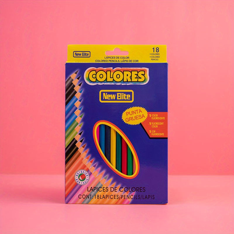 Coloured Pencils Set 12-48 Colours Drawing Colouring