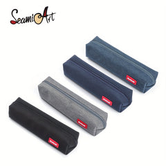 SeamiArt Small Solid Pencil Case - Organize Your Supplies in Style