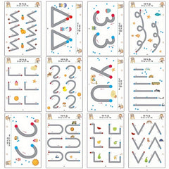 Reusable Alphabet & Number Workbook with Pens