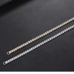 Single Row Zircon Holiday Style Women's Jewelry