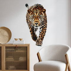 Leopard Wall Decal Removable PVC Sticker 29 x 59