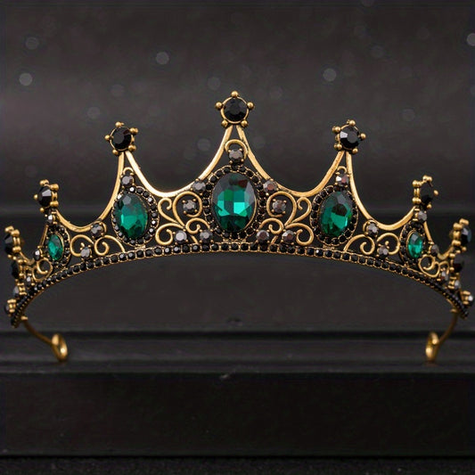 Rhinestone Crown Headband Wedding Bride Princess Queen Hair Tiara