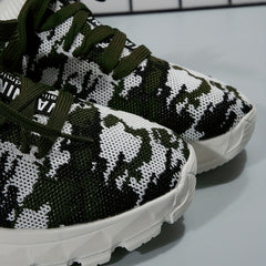 Women's Shock Absorbing Woven Sneakers Lightweight Sports Shoes