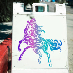 Ahandmaker Horse Painting Stencil Kit with Brush - DIY Crafts