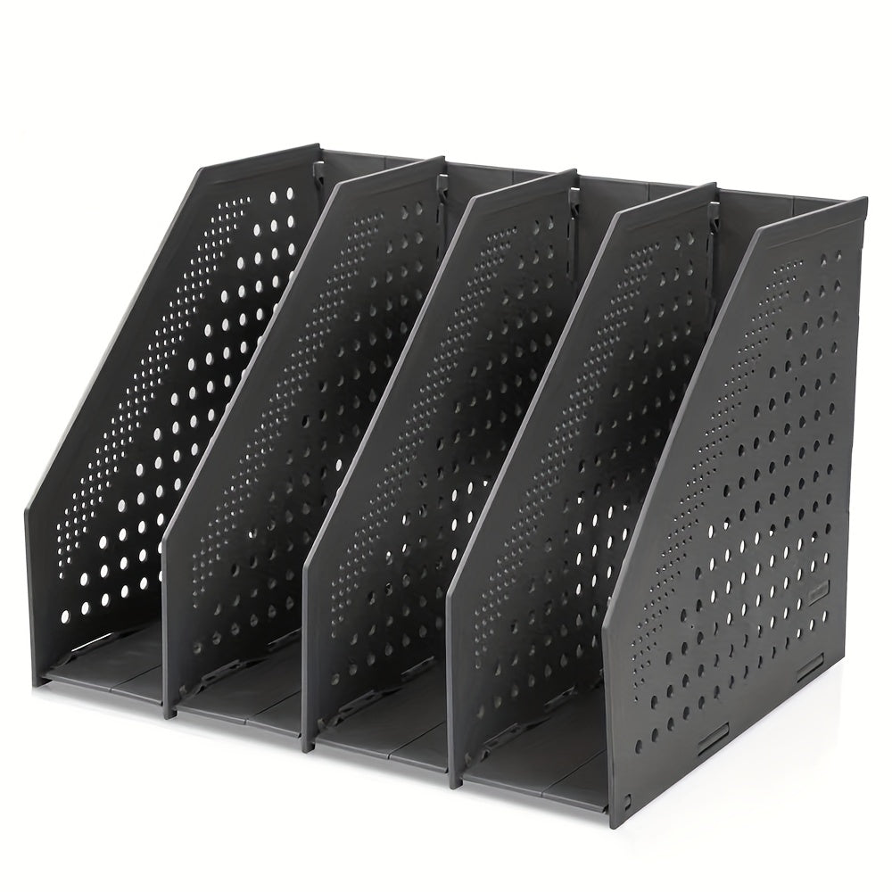 Desktop Book Stand Storage Organizer for Office Supplies