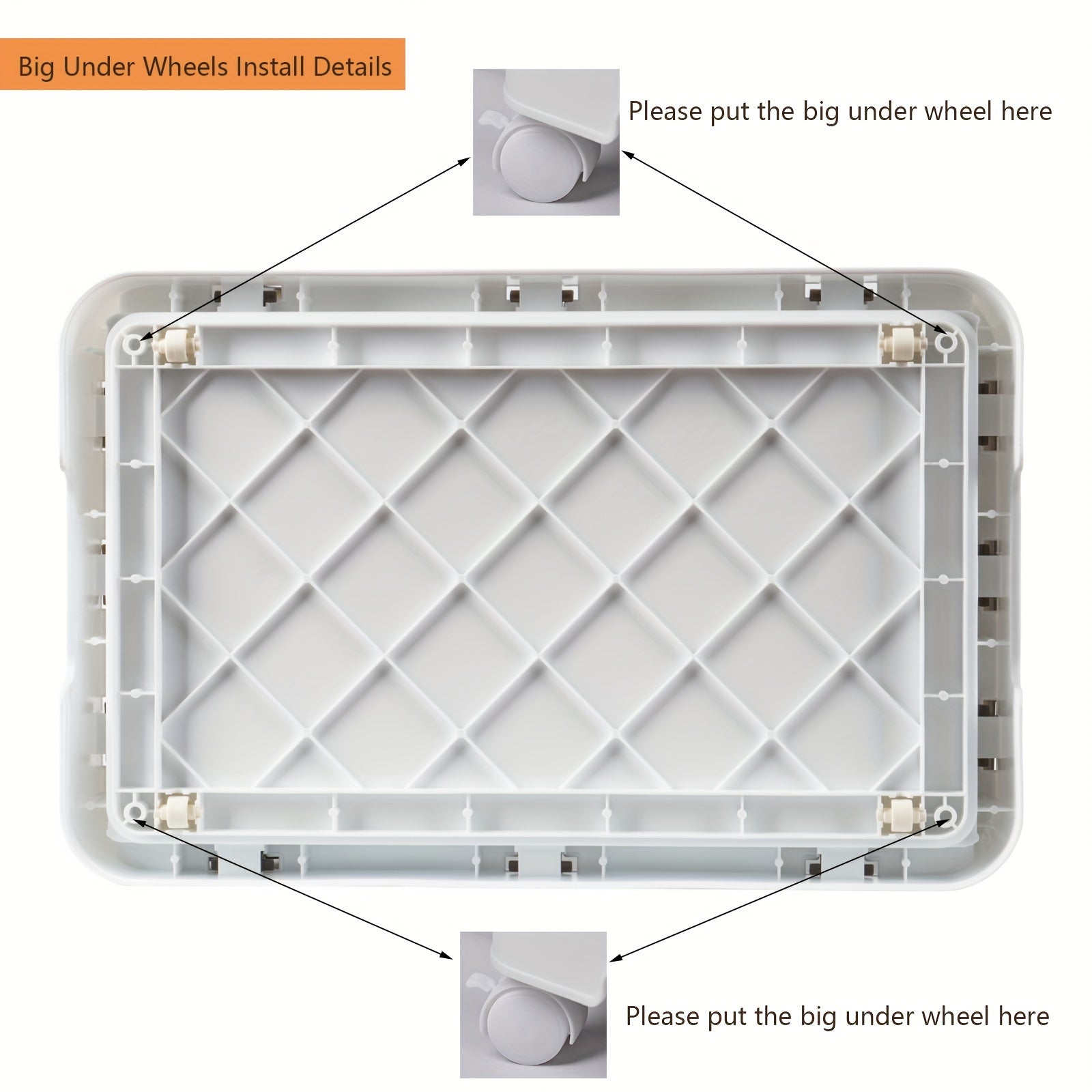 1pc Foldable Single Layer Storage Box with Magnetic Suction