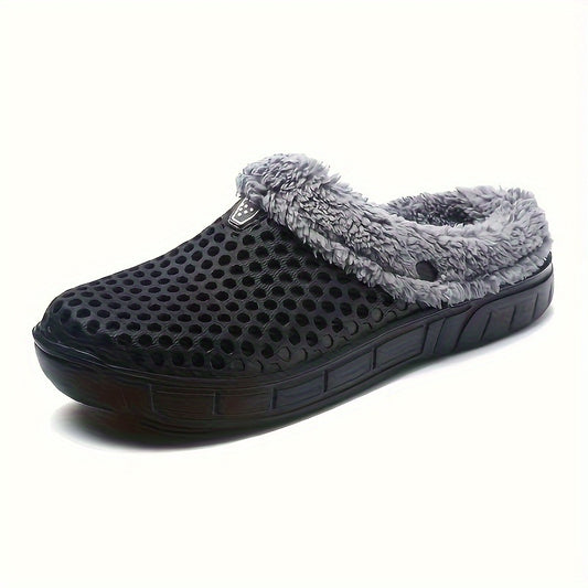 Women's Winter Clogs Plush Inner Comfort Slippers Indoor Outdoor Garden Slippers